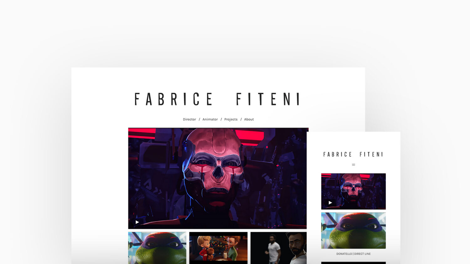 3D, VFX and CGI Artists on Fabrik: A Deep Dive into 120 Portfolio Websites - Fabrik