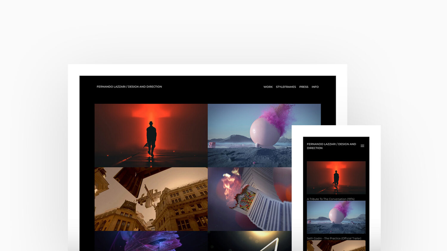 3D, VFX and CGI Artists on Fabrik: A Deep Dive into 120 Portfolio Websites - Fabrik