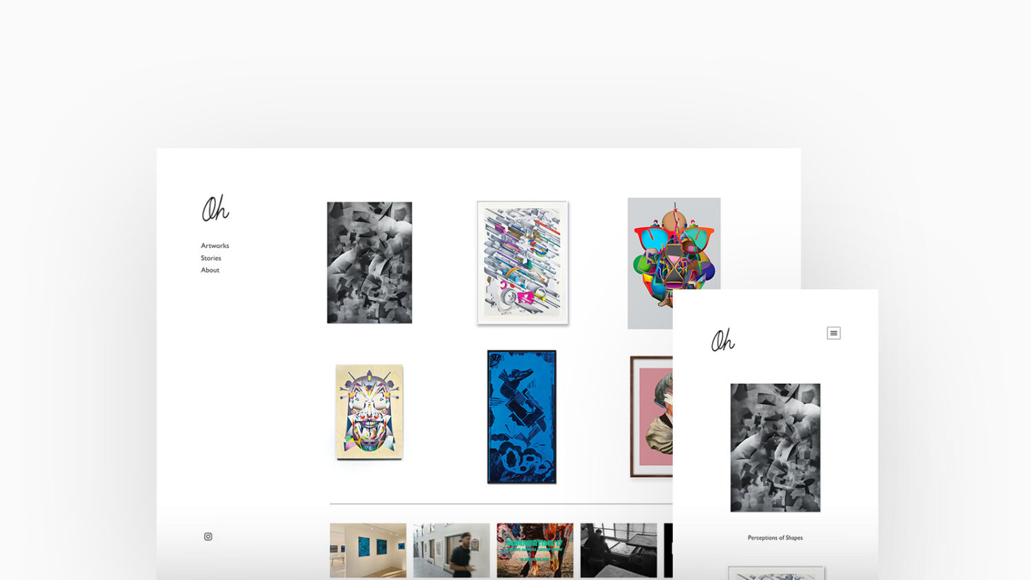 Artists on Fabrik: A Deep Dive into 120 Portfolio Websites - Fabrik