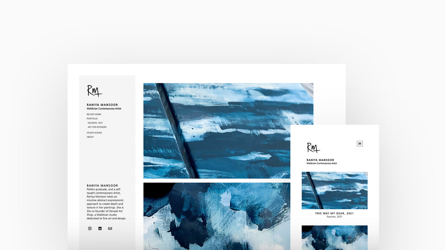 Artists on Fabrik: A Deep Dive into 120 Portfolio Websites - Fabrik