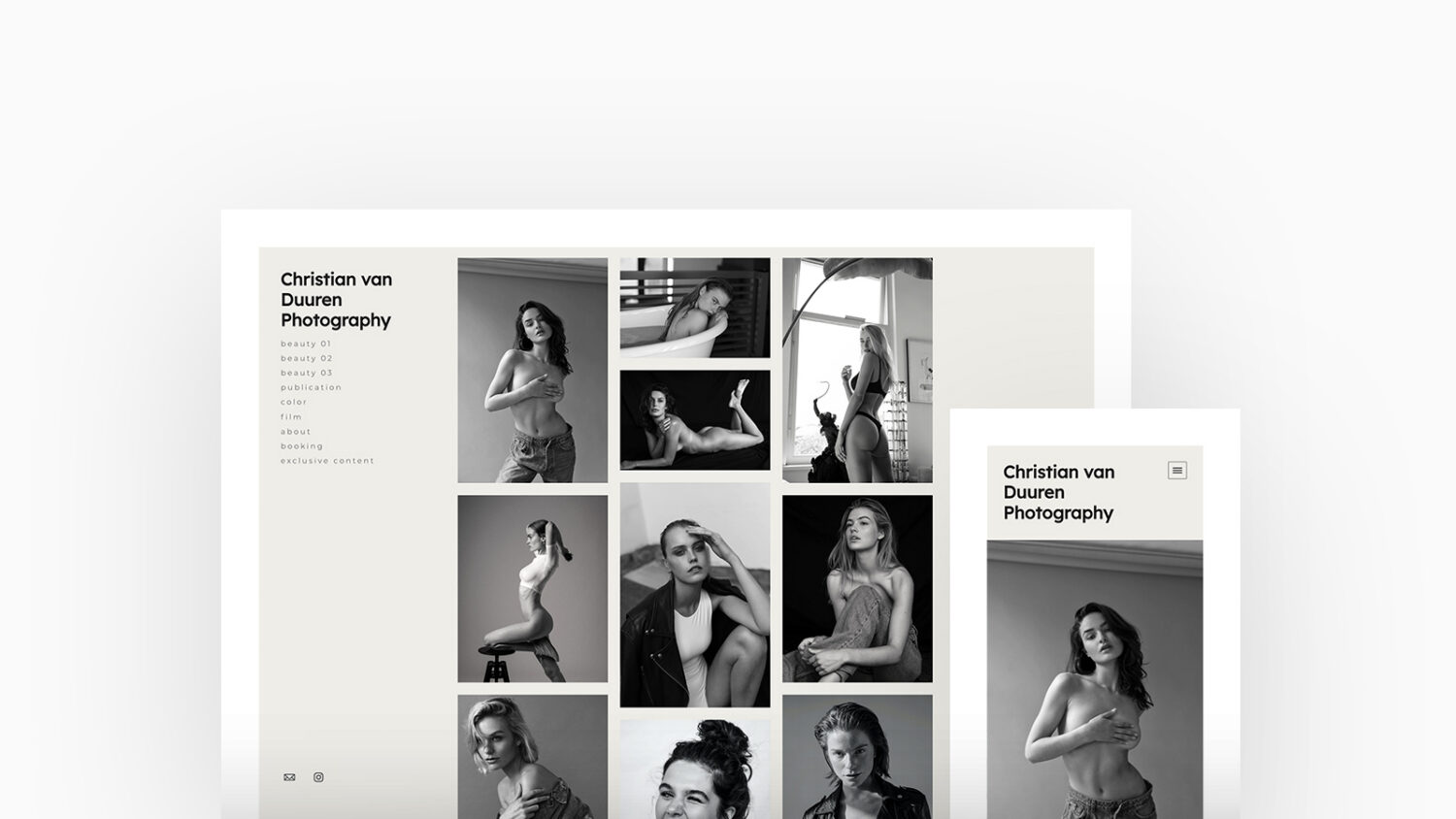Photographers on Fabrik: A Deep Dive into 120 Portfolio Websites - Fabrik