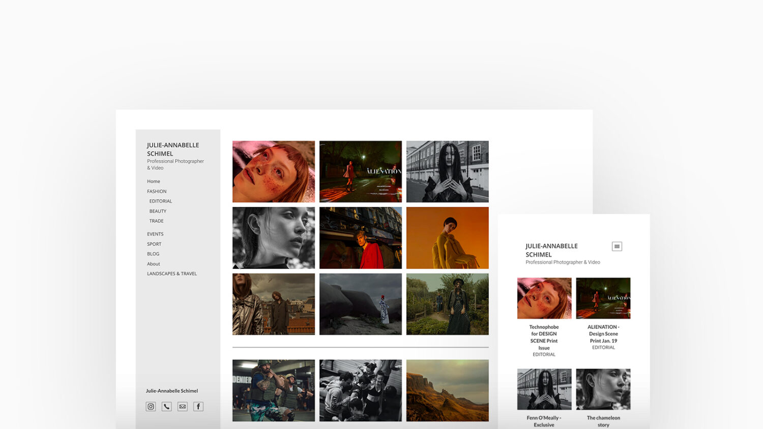 Photographers on Fabrik: A Deep Dive into 120 Portfolio Websites - Fabrik