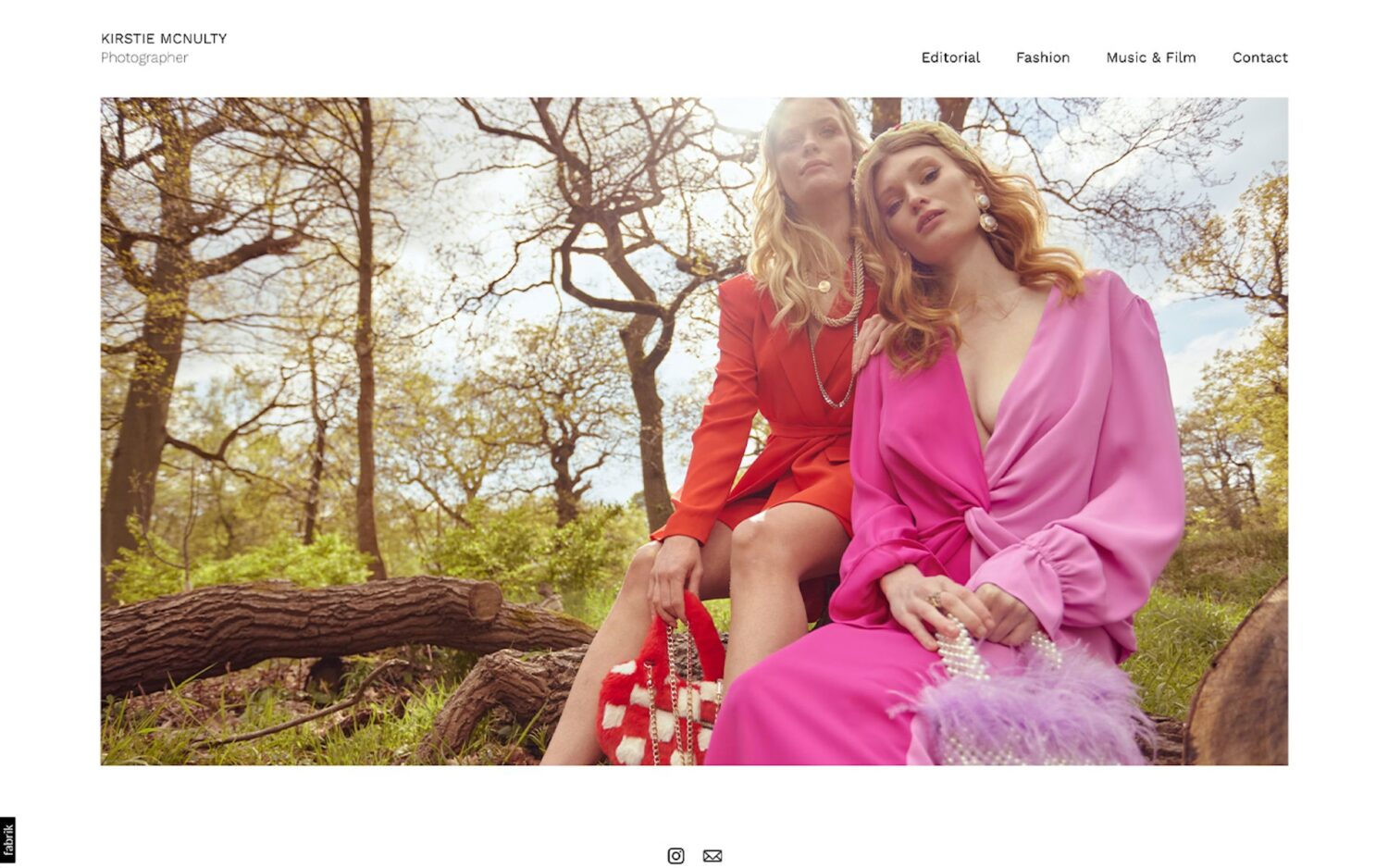 Kirstie McNulty — Desktop Screenshot