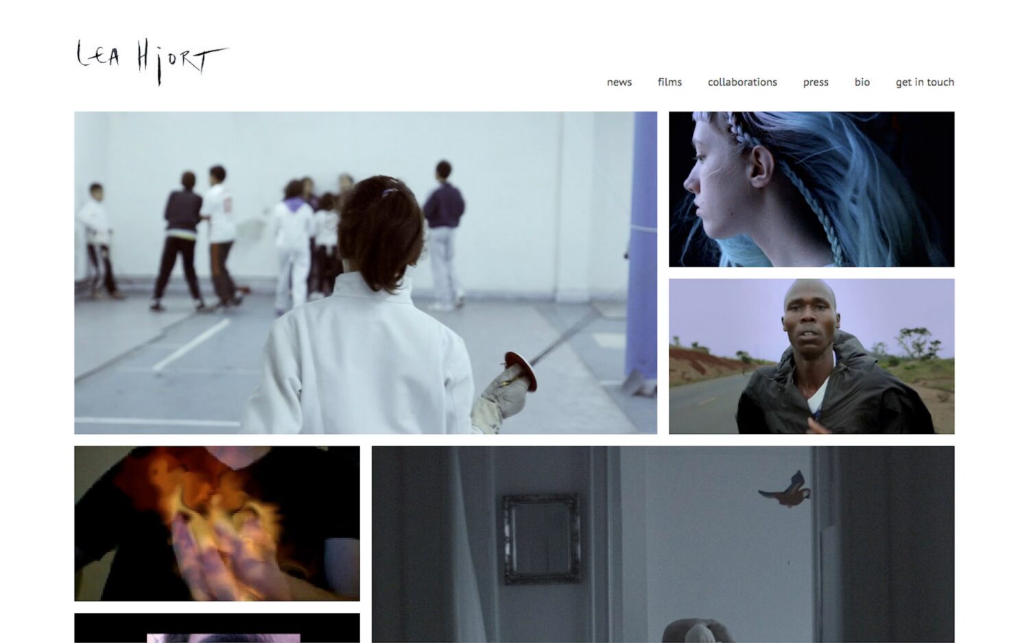 Lea Hjort Mathiesen — Desktop Screenshot