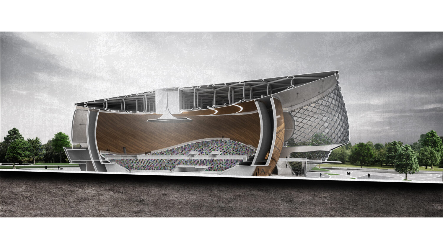 2022 Asian games sports park (winning proposal)