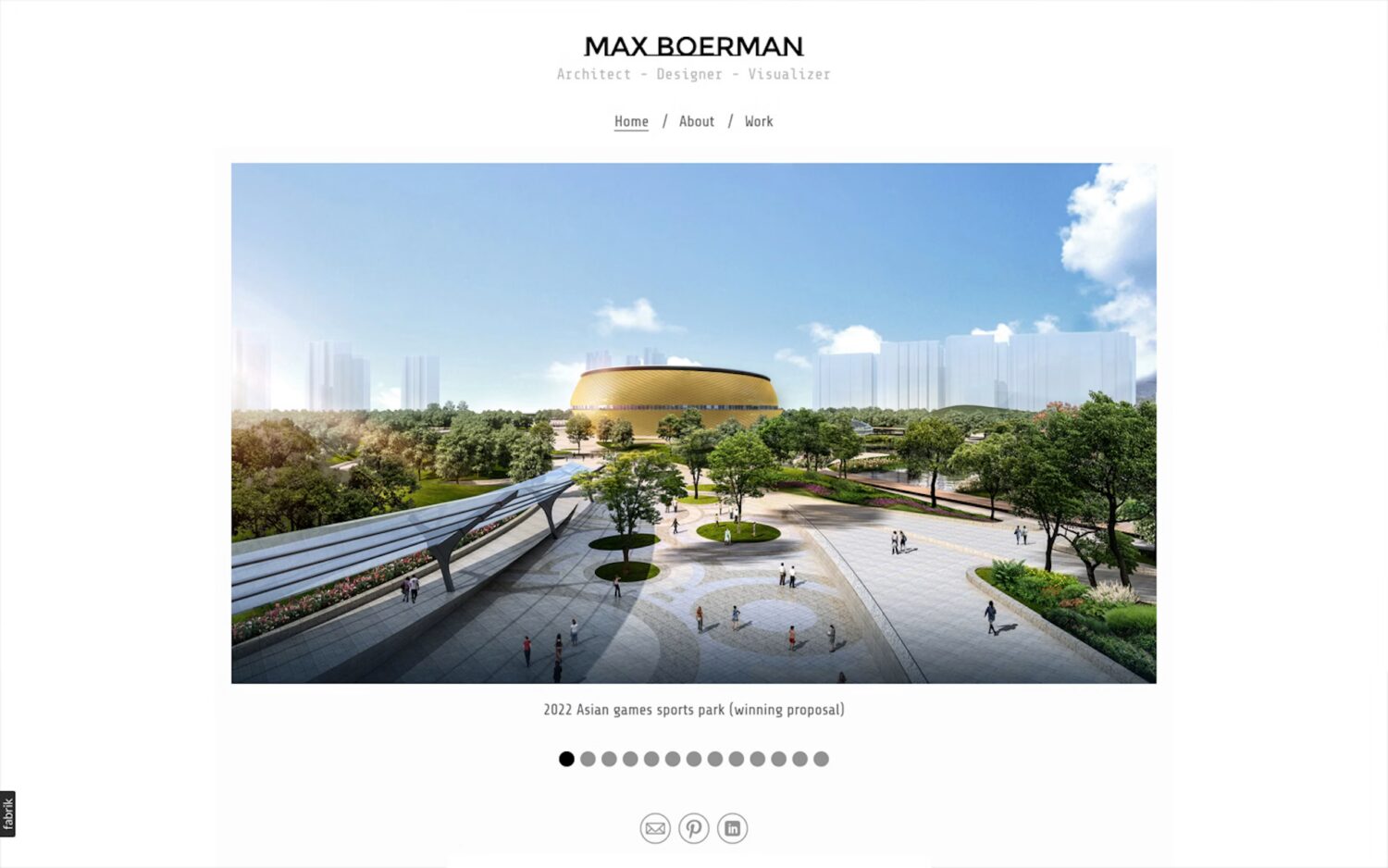 Max Boerman — Desktop Screenshot