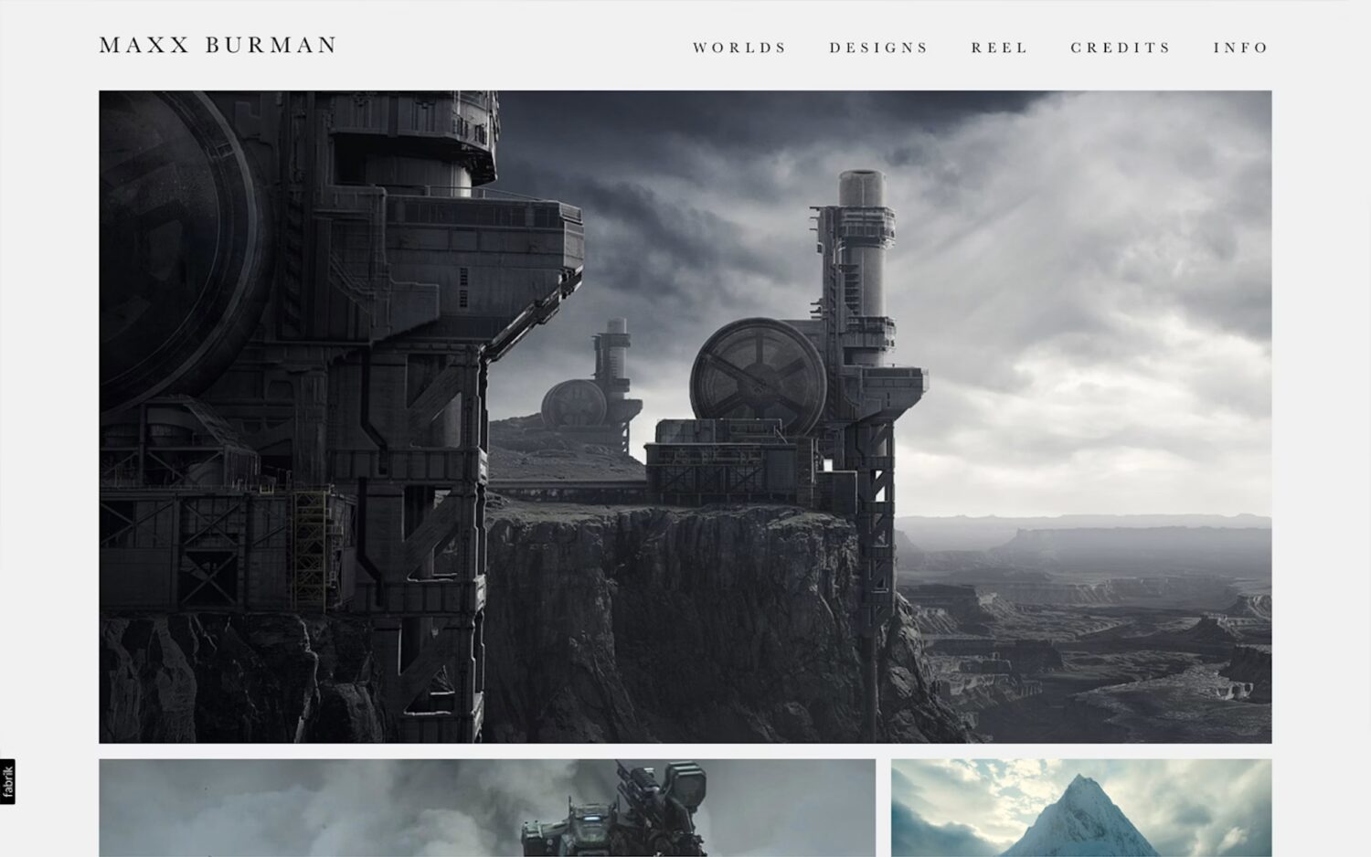 Maxx Burman — Desktop Screenshot