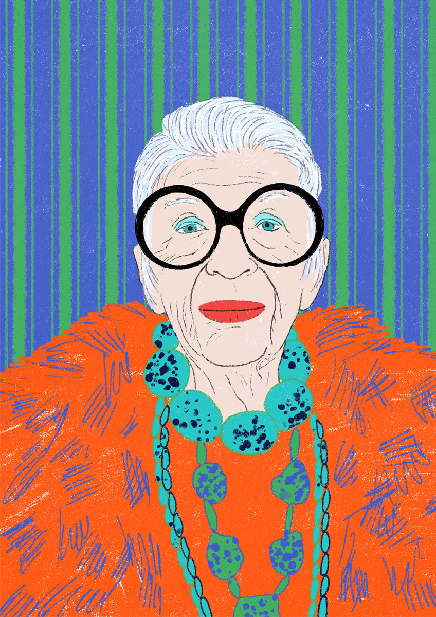 Milica Golubovic - Iris Apfel
