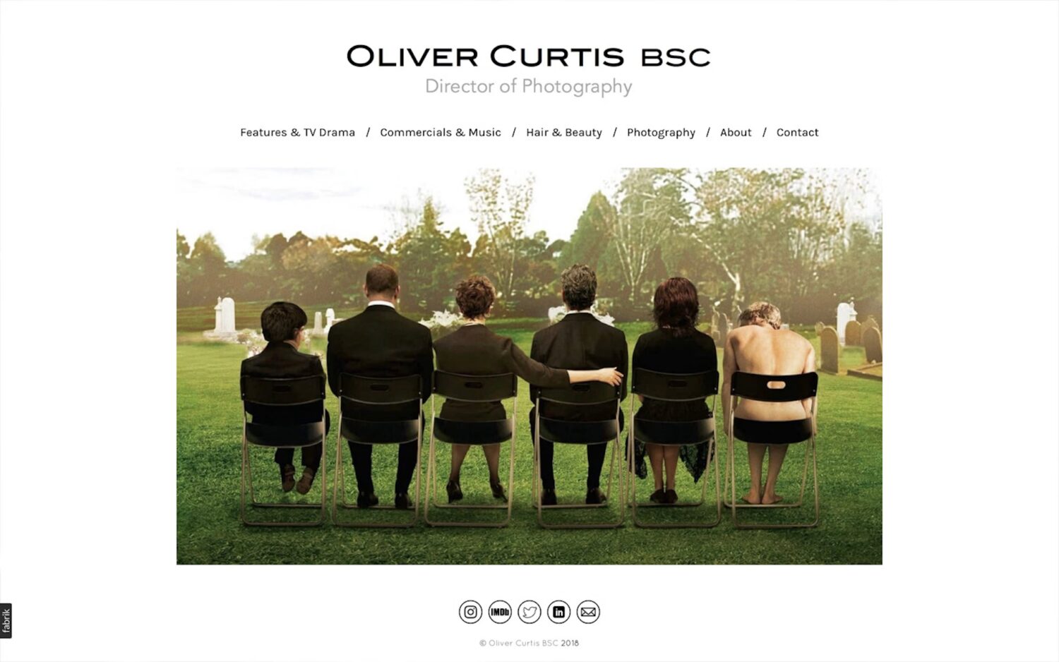 Oliver Curtis — Desktop Screenshot